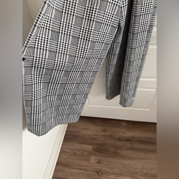 ELOQUII Womens Jumpsuit Tweed Black White 18 - Picture 10 of 15